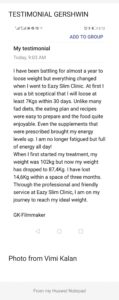 eazy slim weight loss testimonial 49