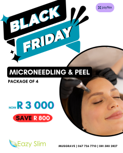 eazy slim black friday microneedling peels special